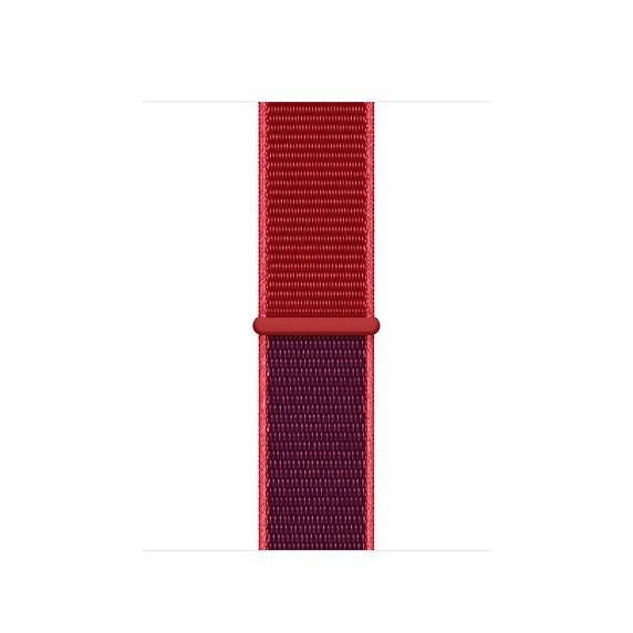 Оригинална текстилна каишка за Apple Watch 38мм, 40мм, 41мм, 42мм (2024) - Apple Red Sport Loop (червен) | JAR Computers Оригинална текстилна каишка за Apple Watch 38мм, 40мм, 41мм, 42мм (2024) - Apple Red Sport Loop (червен)
