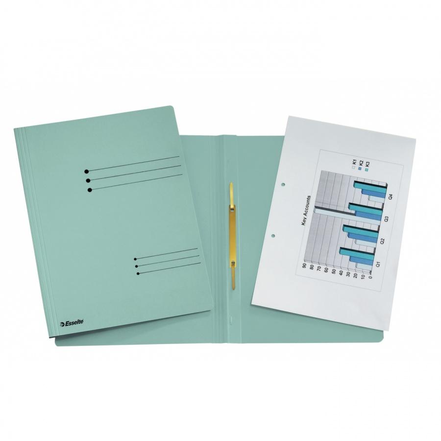 Папка с машинка Esselte, A4, Manila картон, синя | JAR Computers Папка с машинка Esselte, A4, Manila картон, синя