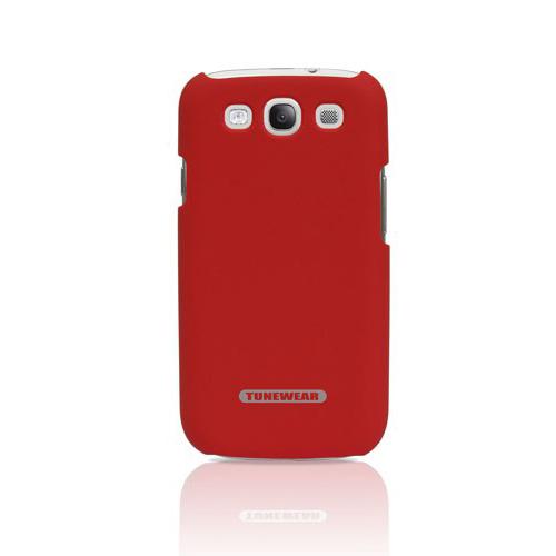 Поликарбонатов кейс и покритие за дисплея за Samsung Galaxy S3 i9300, S3 Neo - Tunewear Eggshell (червен) | JAR Computers Поликарбонатов кейс и покритие за дисплея за Samsung Galaxy S3 i9300, S3 Neo - Tunewear Eggshell (червен)