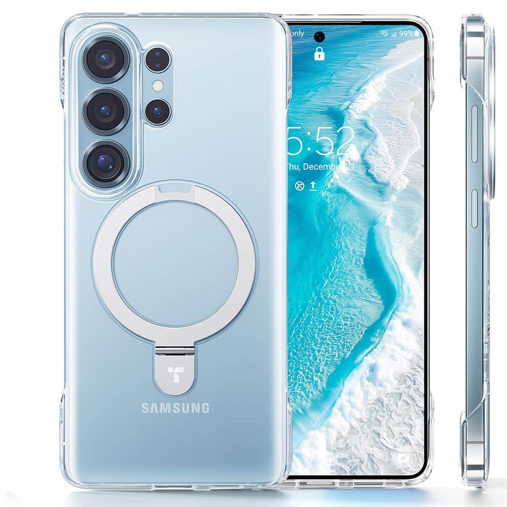 Поликарбонатов кейс с MagSafe поддръжка за Samsung Galaxy S26 Ultra - Torras Ostand Slim Series MagSafe Case (прозрачен) | JAR Computers Поликарбонатов кейс с MagSafe поддръжка за Samsung Galaxy S26 Ultra - Torras Ostand Slim Series MagSafe Case (прозрачен)
