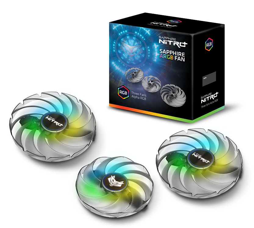 SAPPHIRE ARGB FAN FOR NITRO+ | JAR Computers SAPPHIRE ARGB FAN FOR NITRO+