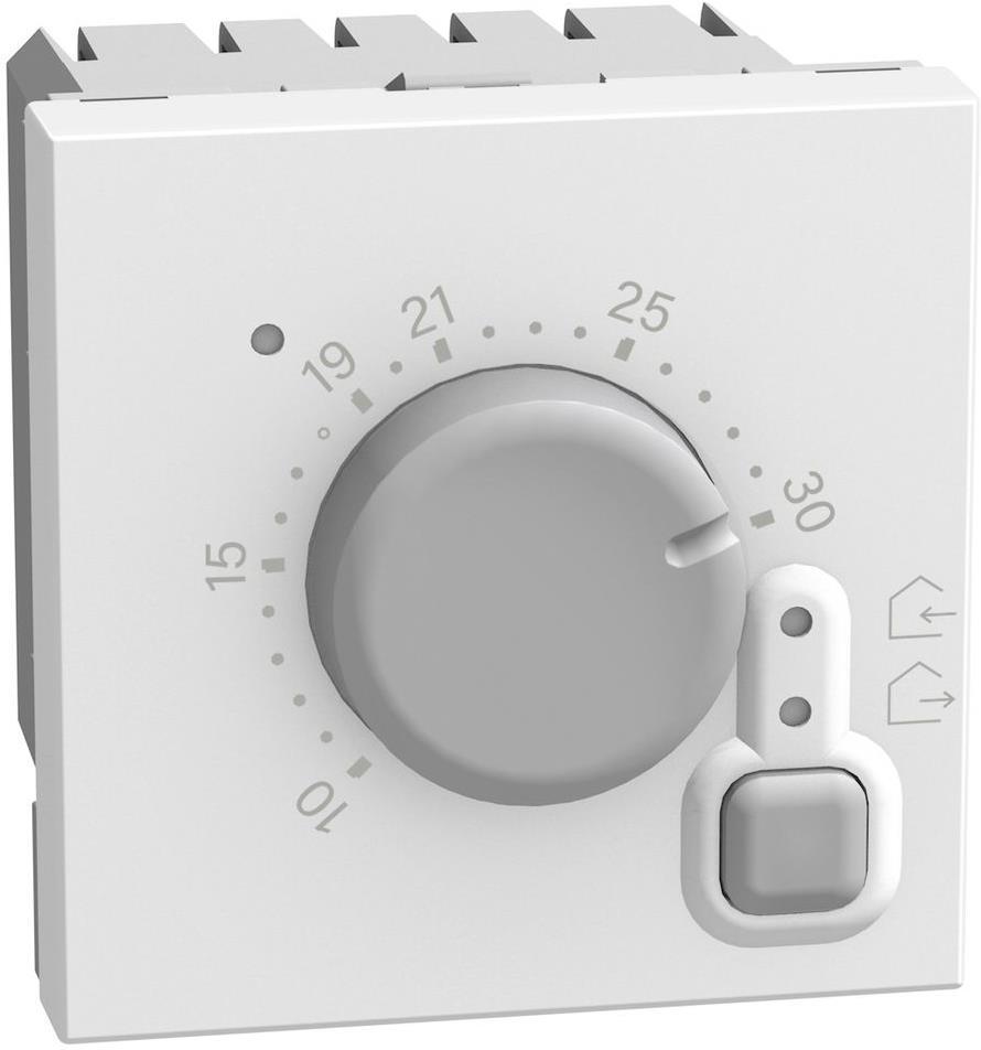 Термостат 230V 2А 1NO 2 мод. цвят Бял Light Now Bticino | JAR Computers Термостат 230V 2А 1NO 2 мод. цвят Бял Light Now Bticino