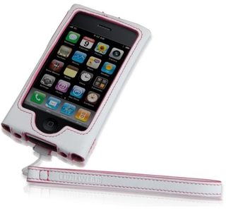 Tunewear PRIE Ambassador Smart Кожен калъф за iPhone 3G/3Gs (бял) | JAR Computers Tunewear PRIE Ambassador Smart Кожен калъф за iPhone 3G/3Gs (бял)