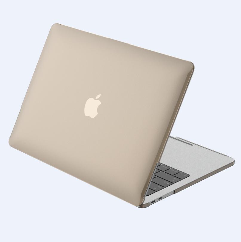 Тънък (1мм.) предпазен кейс за MacBook Pro 15 Touch Bar (модели от 2016 до 2019 година) - Comma Hard Jacket Cover (сив-прозрачен) | JAR Computers Тънък (1мм.) предпазен кейс за MacBook Pro 15 Touch Bar (модели от 2016 до 2019 година) - Comma Hard Jacket Cover (сив-прозрачен)