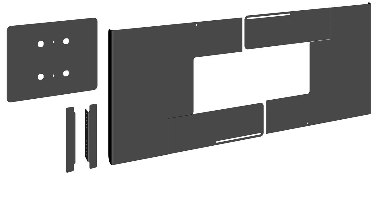 Vogel's PFA 9161-Универсален заден капак за скриване на кабели за хоризонтален монтаж на дисплеи от 75" до 80" | JAR Computers Vogel's PFA 9161-Универсален заден капак за скриване на кабели за хоризонтален монтаж на дисплеи от 75" до 80"