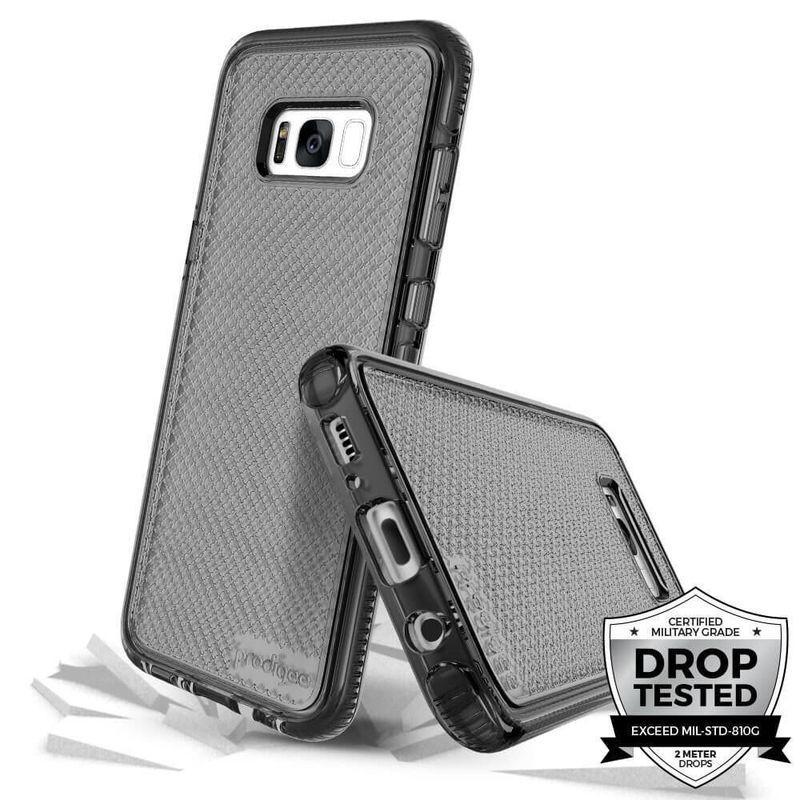 Хибриден кейс с висока степен на защита за Samsung Galaxy S8 Plus - Prodigee Safetee Case (сив) | JAR Computers Хибриден кейс с висока степен на защита за Samsung Galaxy S8 Plus - Prodigee Safetee Case (сив)