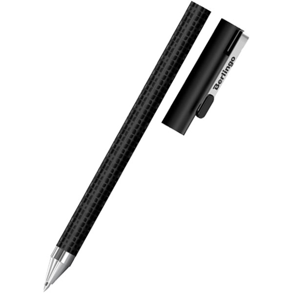 Химикалка Berlingo Doubleblack 0.5мм син