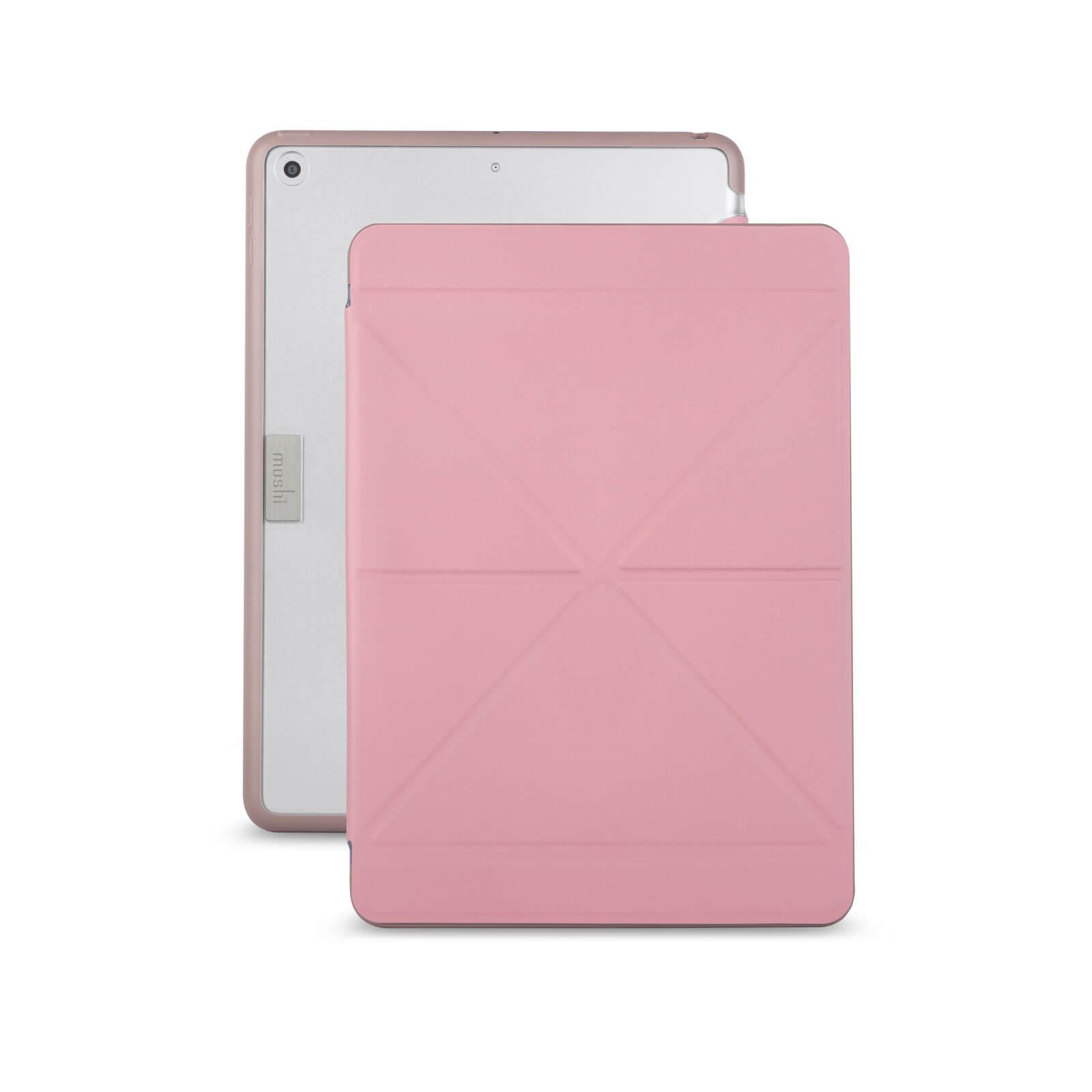 Калъф и поставка за iPad 5 (2017), iPad 6 (2018) - Moshi VersaCover Case (розов) | JAR Computers Калъф и поставка за iPad 5 (2017), iPad 6 (2018) - Moshi VersaCover Case (розов)