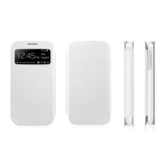 Кожен калъф за Samsung Galaxy S4 - Macally Wallet View Case (бял) | JAR Computers Кожен калъф за Samsung Galaxy S4 - Macally Wallet View Case (бял)