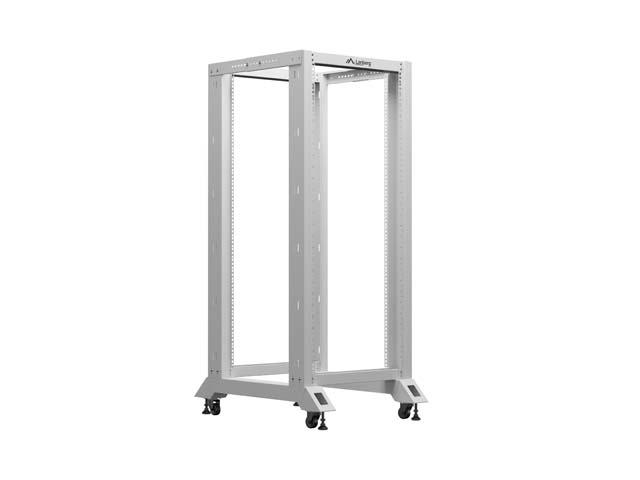 Lanberg open rack 19" 27U 600x800, grey | JAR Computers Lanberg open rack 19" 27U 600x800, grey