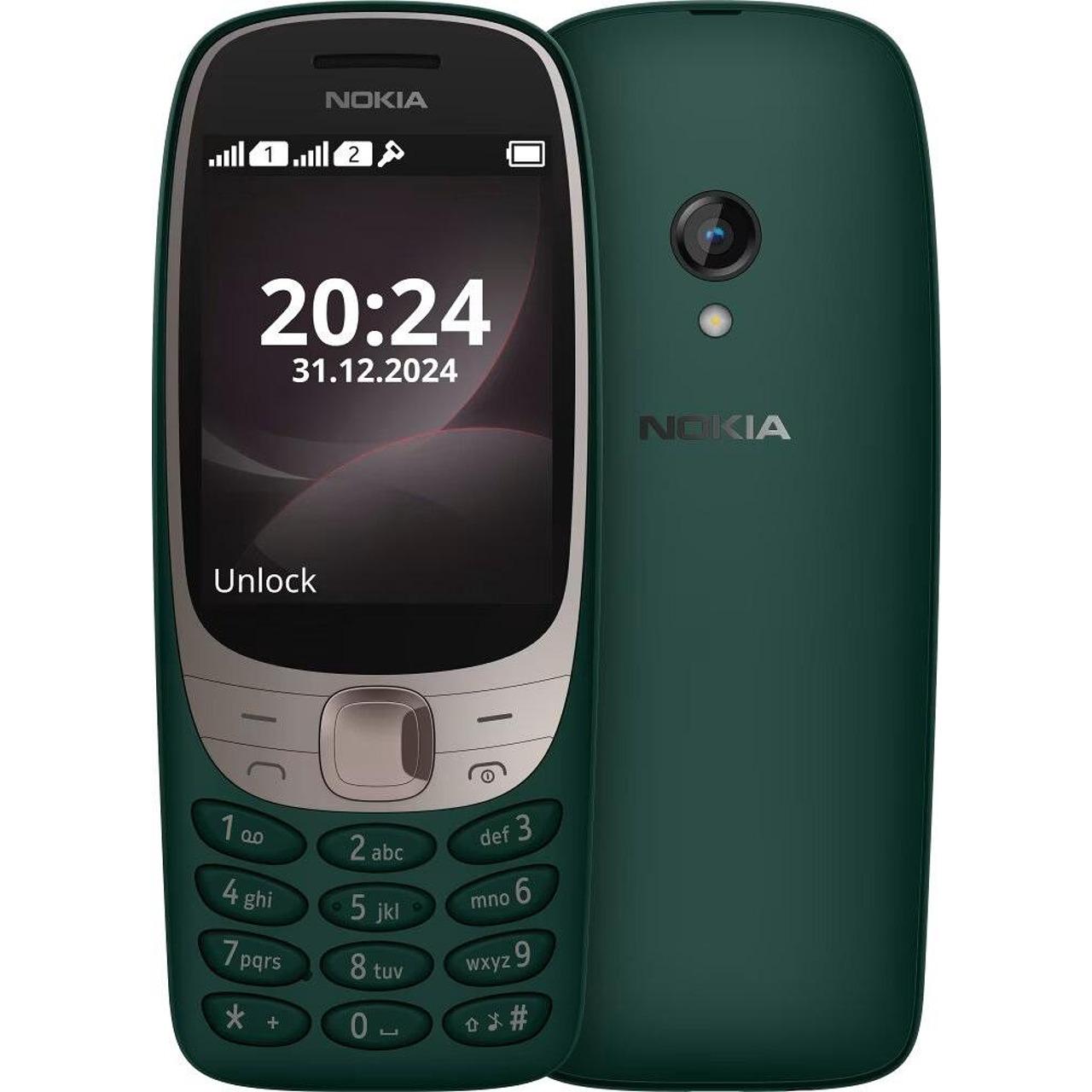 Мобилен телефон Nokia 6310 GREEN TA-1607