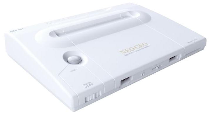 Ретро конзола SNK Neo Geo - AES+, бяла (юбилейно издание)