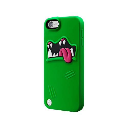 Силиконов калъф с аксесоари за iPod Touch 5G - SwitchEasy Monsters Scrappy (зелен) | JAR Computers Силиконов калъф с аксесоари за iPod Touch 5G - SwitchEasy Monsters Scrappy (зелен)
