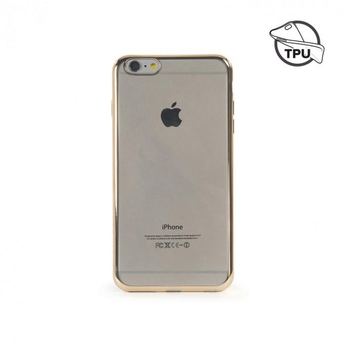 Силиконов (TPU) калъф за iPhone 6 Plus, iPhone 6S Plus - Tucano Elektro Flex Case (златист) | JAR Computers Силиконов (TPU) калъф за iPhone 6 Plus, iPhone 6S Plus - Tucano Elektro Flex Case (златист)