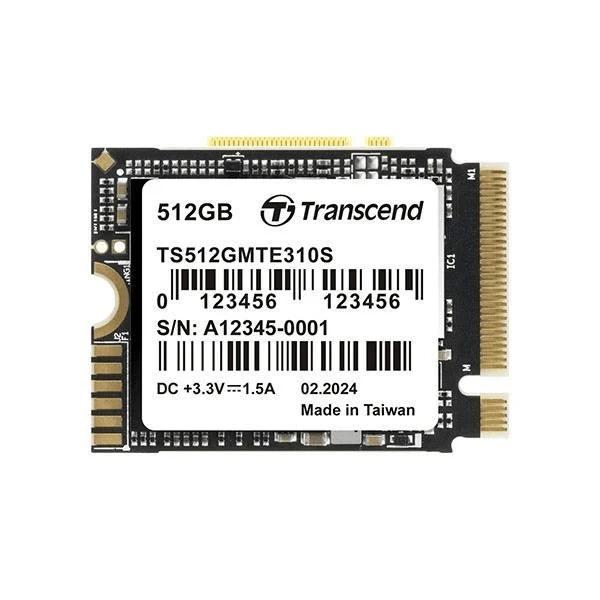 Transcend 512GB, M.2 2230, PCIe Gen4x4, NVMe, 3D TLC, DRAM-less