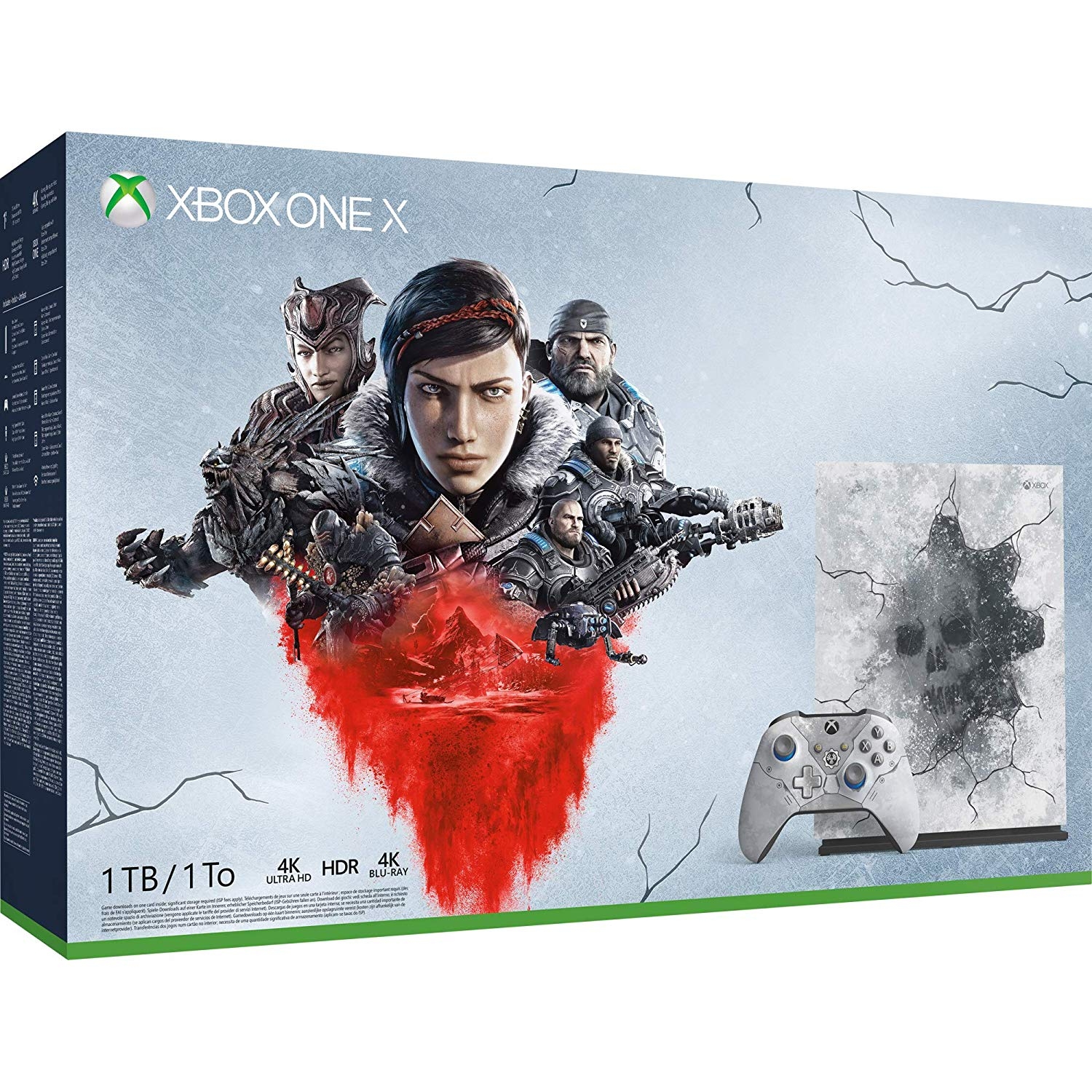 Xbox One X Limited Edition + Gears 5