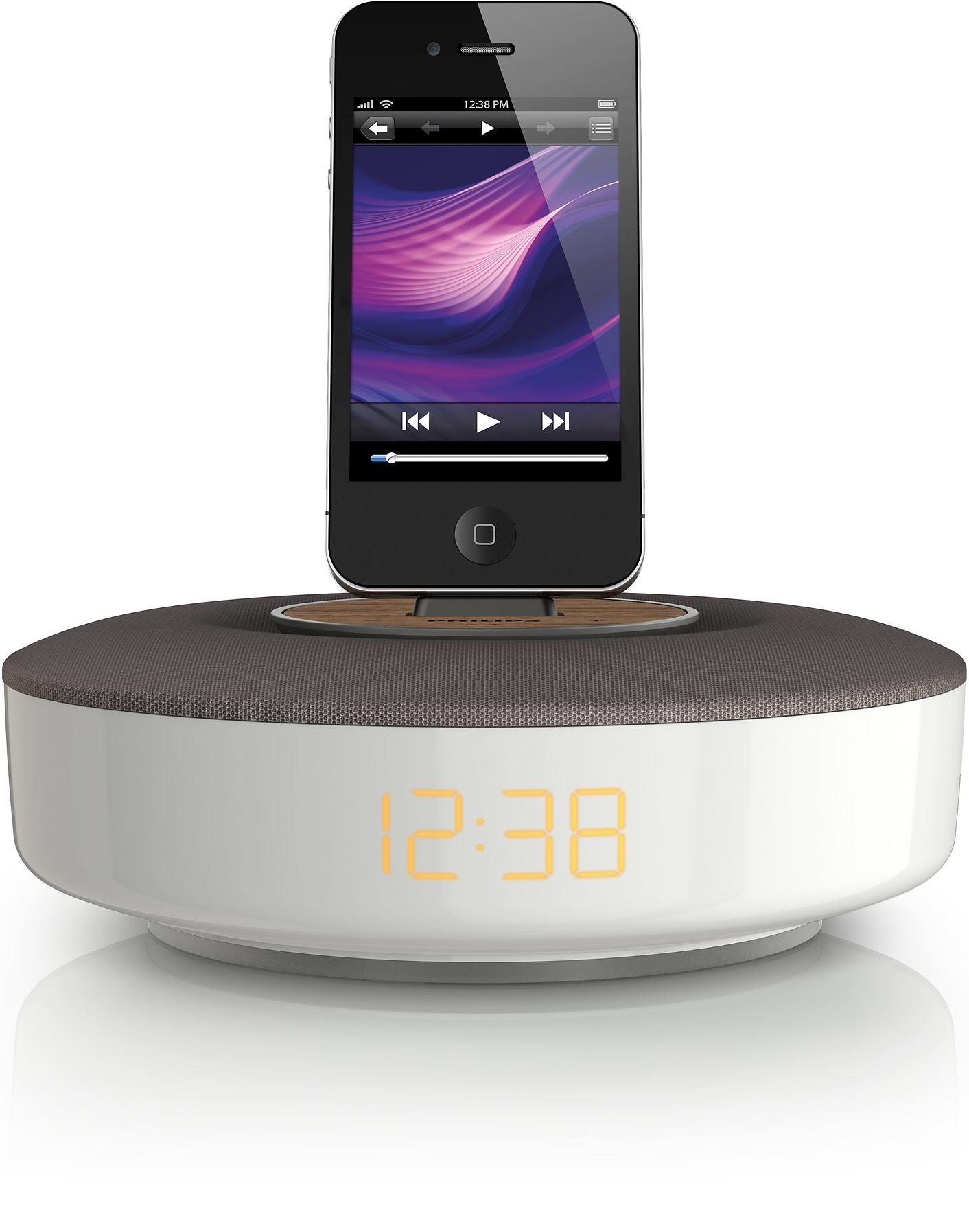 Захранваща док станция и спийкър за iPhone и iPod - Philips Fidelio DS1150 | JAR Computers Захранваща док станция и спийкър за iPhone и iPod - Philips Fidelio DS1150