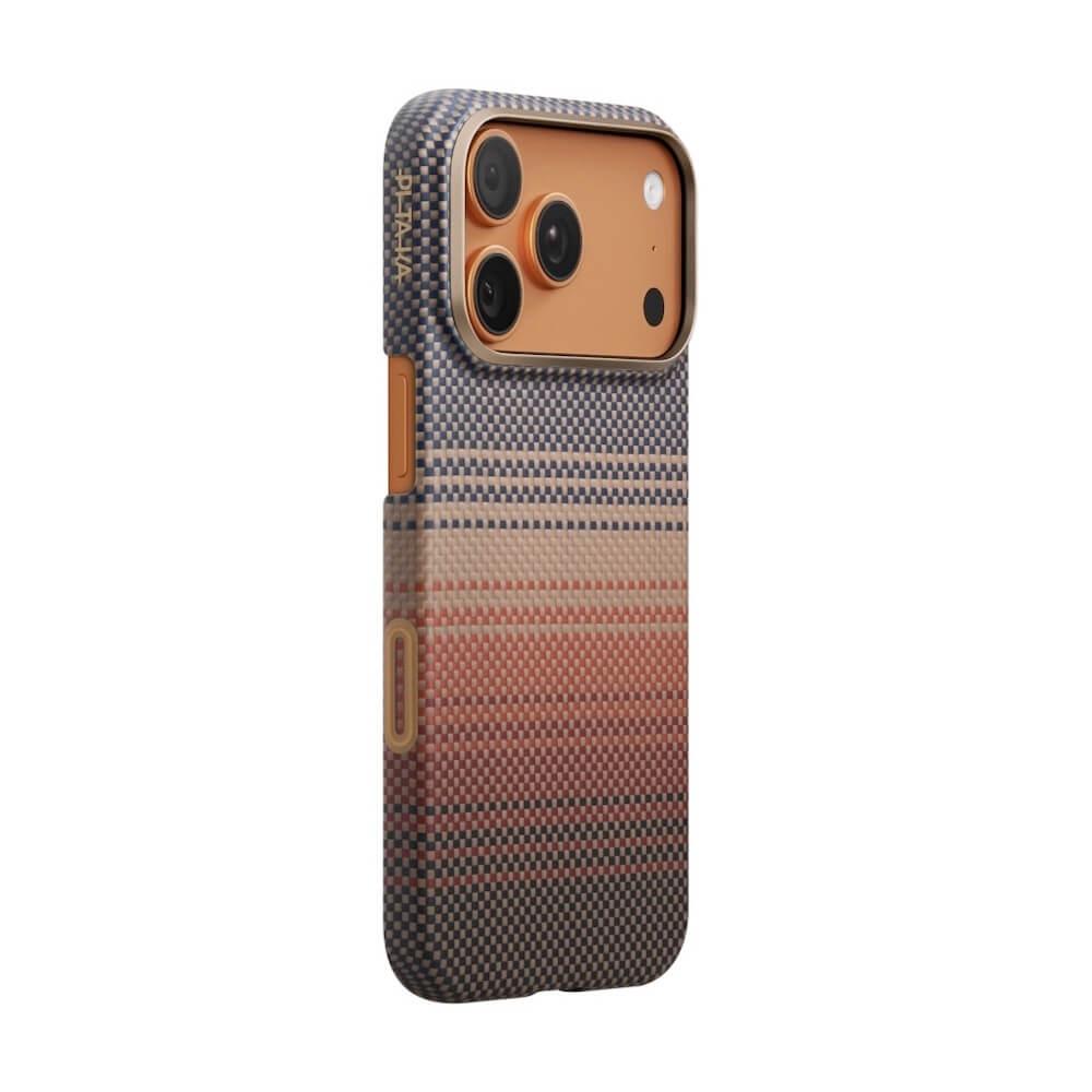 Кевларен кейс с MagSafe за iPhone 17 Pro - Pitaka Sunset Ultra Slim Aramid Fiber Case | JAR Computers Кевларен кейс с MagSafe за iPhone 17 Pro - Pitaka Sunset Ultra Slim Aramid Fiber Case