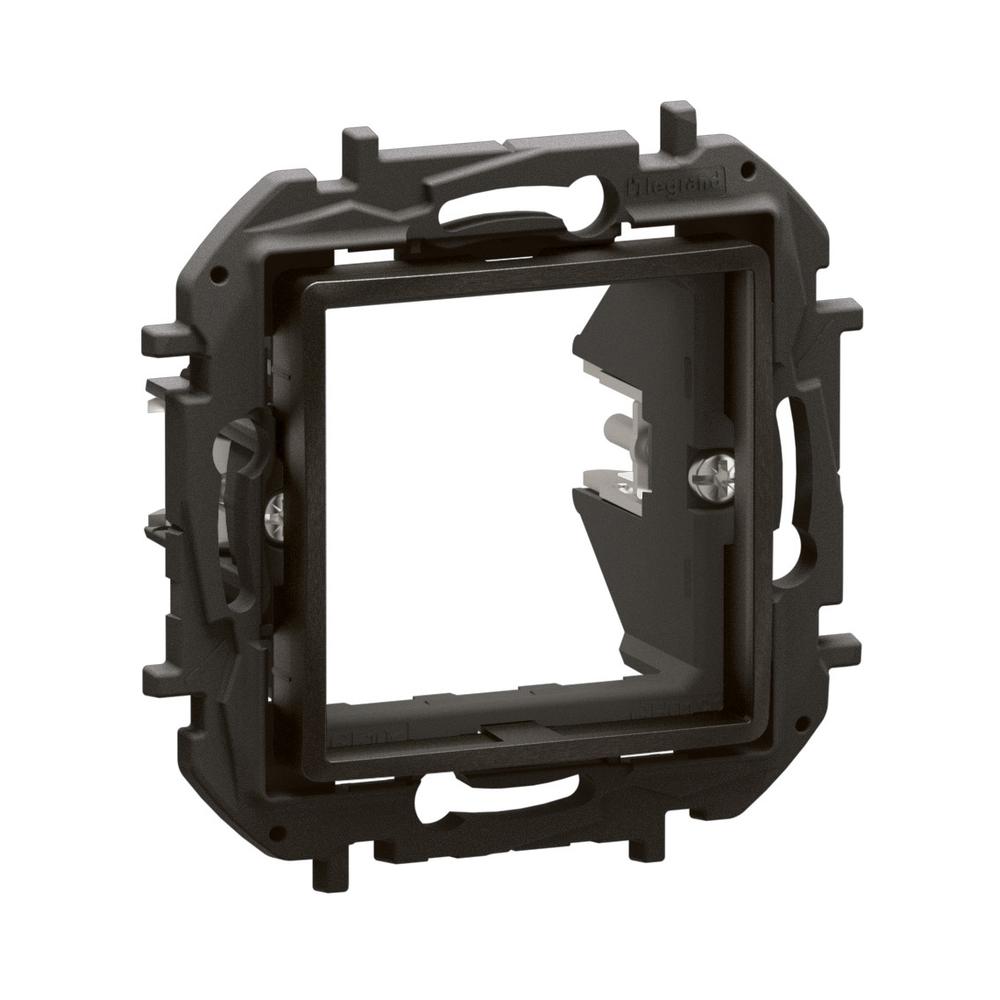 Адаптор за Mosaic механизъм 2M Черен - Legrand Niloe New NP172BK | JAR Computers Адаптор за Mosaic механизъм 2M Черен - Legrand Niloe New NP172BK