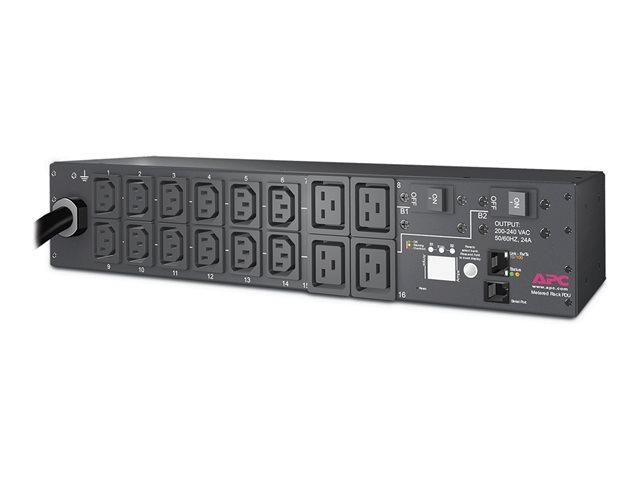 APC RACK PDU METERED 2U 30A 208V 12 C13S 4 C19