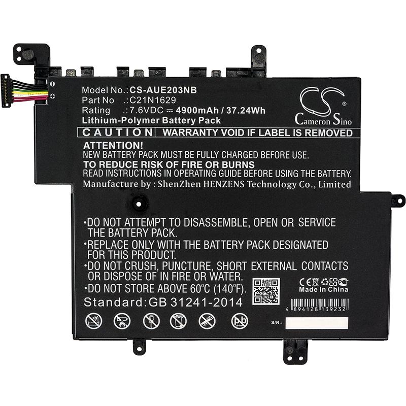 Батерия за лаптоп ASUS E203 VivoBook E12 C21N1629   CS-AUE203NB 7,6V 4900mAh CAMERON SINO | JAR Computers Батерия за лаптоп ASUS E203 VivoBook E12 C21N1629   CS-AUE203NB 7,6V 4900mAh CAMERON SINO