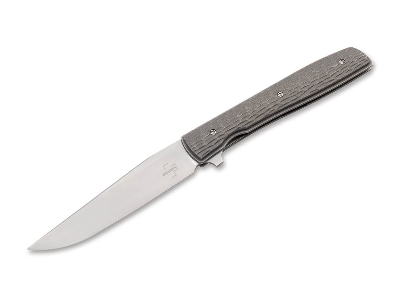 Джобен нож Boker Plus Urban Trapper Jigged Titanium