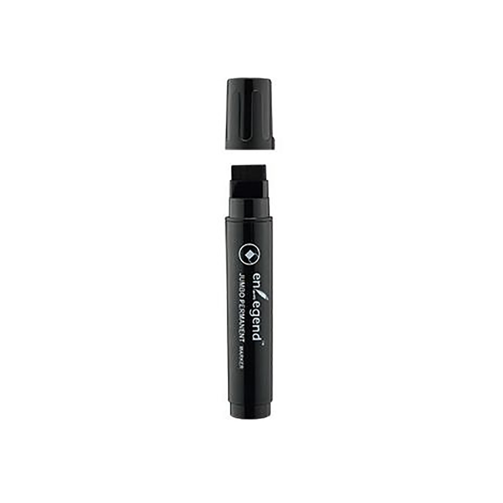 Enlegend Permanent Jumbo Marker Square Black (ENL-PM2010-BK) (ENLPM2010BK)