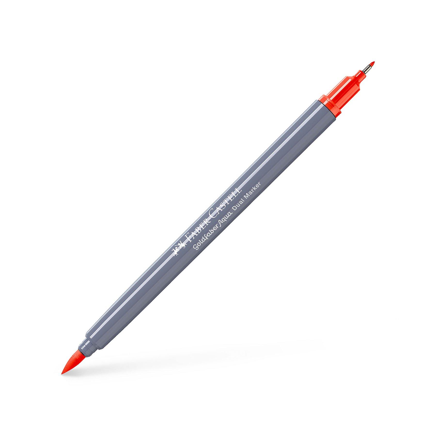 Faber-Castell Маркер Goldfaber Aqua Dual, № 115, тъмен кадмиевооранжев