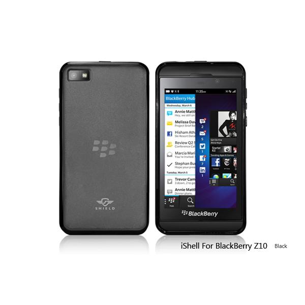 Хибриден кейс и покритие за дисплея за BlackBerry Z10 - Shield iShell Co-Molding Case (черен) | JAR Computers Хибриден кейс и покритие за дисплея за BlackBerry Z10 - Shield iShell Co-Molding Case (черен)