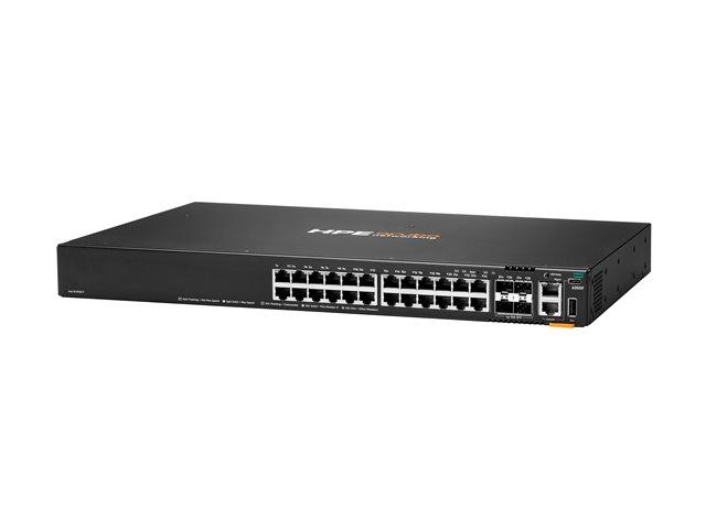 HPE Aruba Networking CX 6200F 24G 4SFP+ Switch | JAR Computers HPE Aruba Networking CX 6200F 24G 4SFP+ Switch