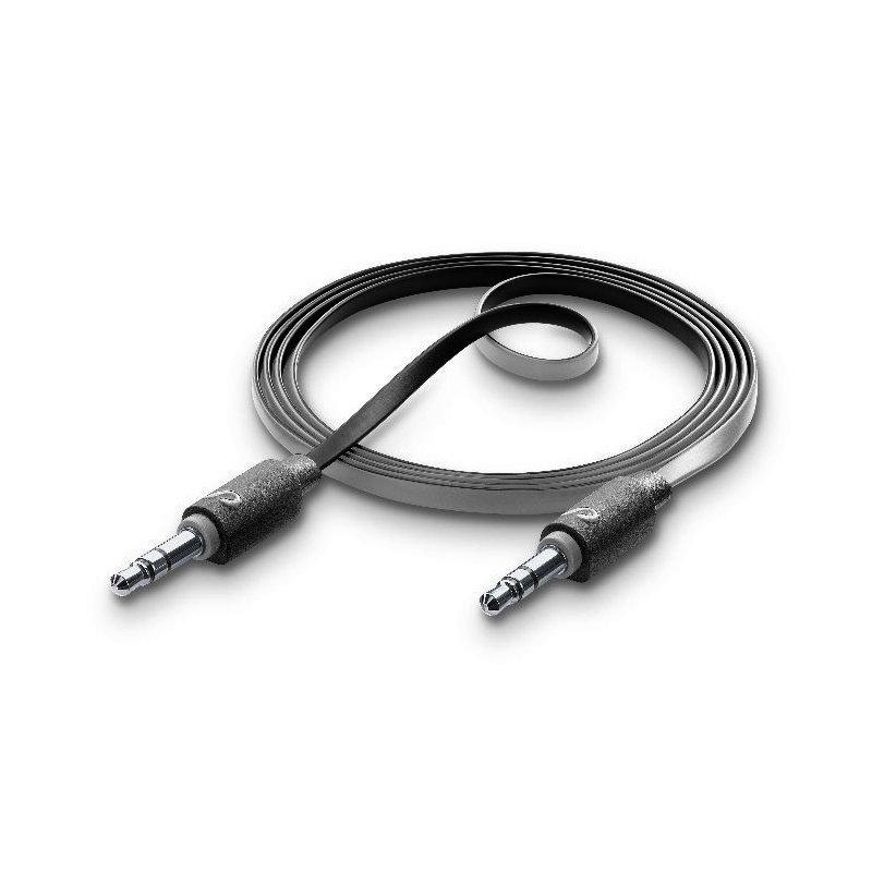 Кабел Cellularline СТЕРЕО JACK M-M 3.5MM 1М ЧЕРЕН | JAR Computers Кабел Cellularline СТЕРЕО JACK M-M 3.5MM 1М ЧЕРЕН