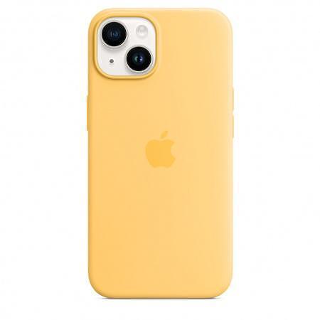 Калъф Apple iPhone 14 Silicone Sunglow mpt23