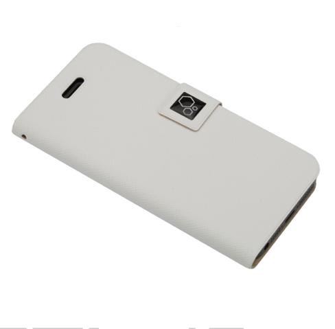 Кожен флип кейс тип портфейл за iPhone 5, iPhone 5S, iPhone SE - TTAF Diary Case (бял) | JAR Computers Кожен флип кейс тип портфейл за iPhone 5, iPhone 5S, iPhone SE - TTAF Diary Case (бял)