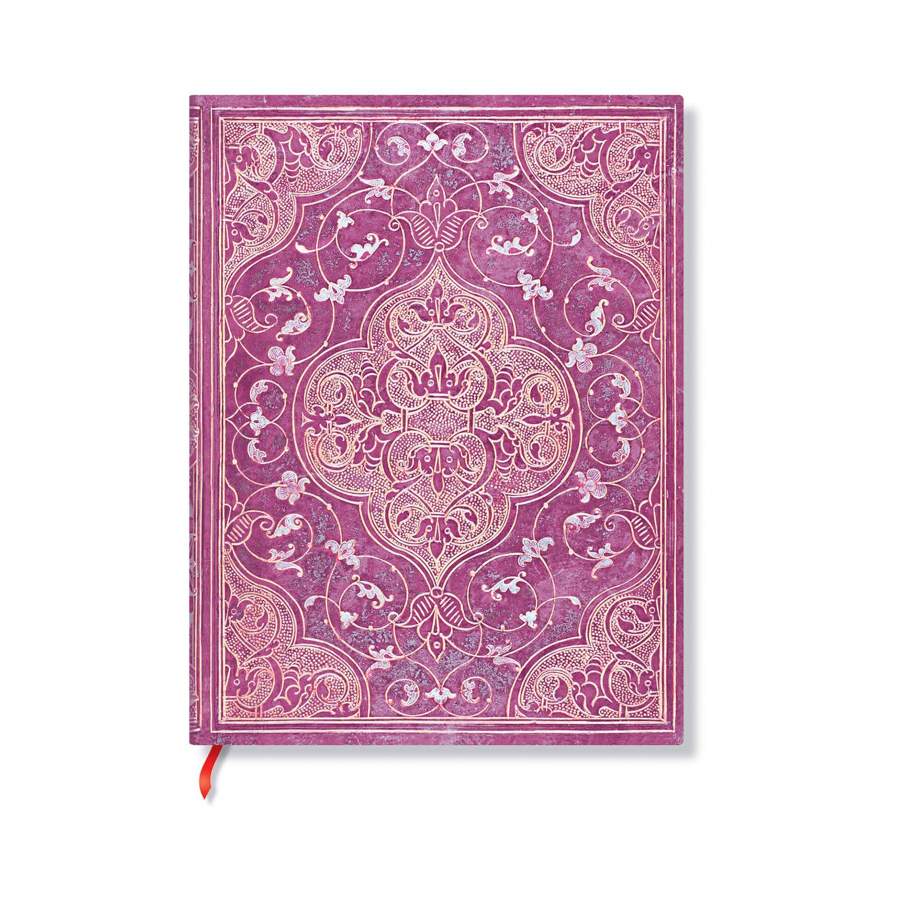 Paperblanks Тефтер Rose Chronicles, Ultra, широки редове, мека корица, 88 листа