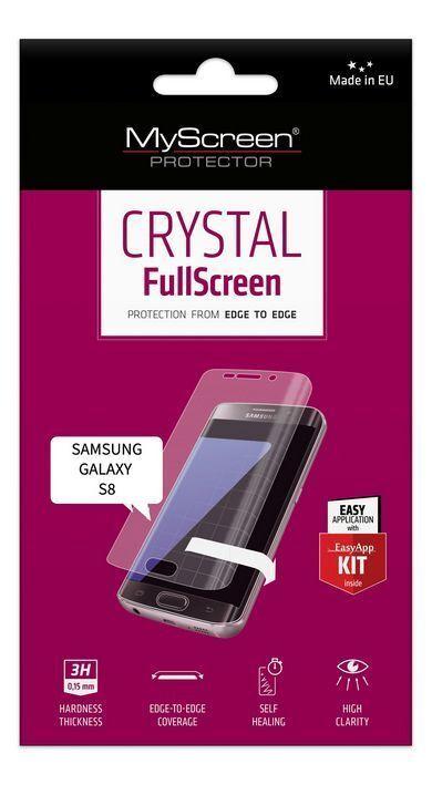 Предпазно фолио Crystal Fullscreen за Samsung Galaxy S8 | JAR Computers Предпазно фолио Crystal Fullscreen за Samsung Galaxy S8