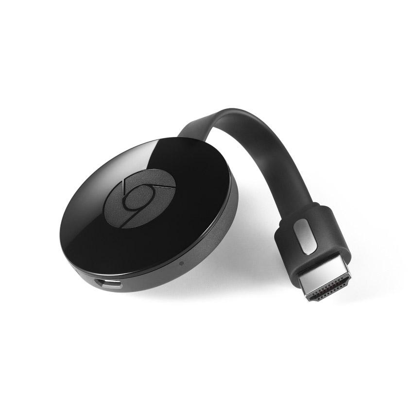 Прехвърлете и вижте всичко от вашето мобилно устройство на телевизора - Google Chromecast 2.0 Digital Multimedia (черен) | JAR Computers Прехвърлете и вижте всичко от вашето мобилно устройство на телевизора - Google Chromecast 2.0 Digital Multimedia (черен)