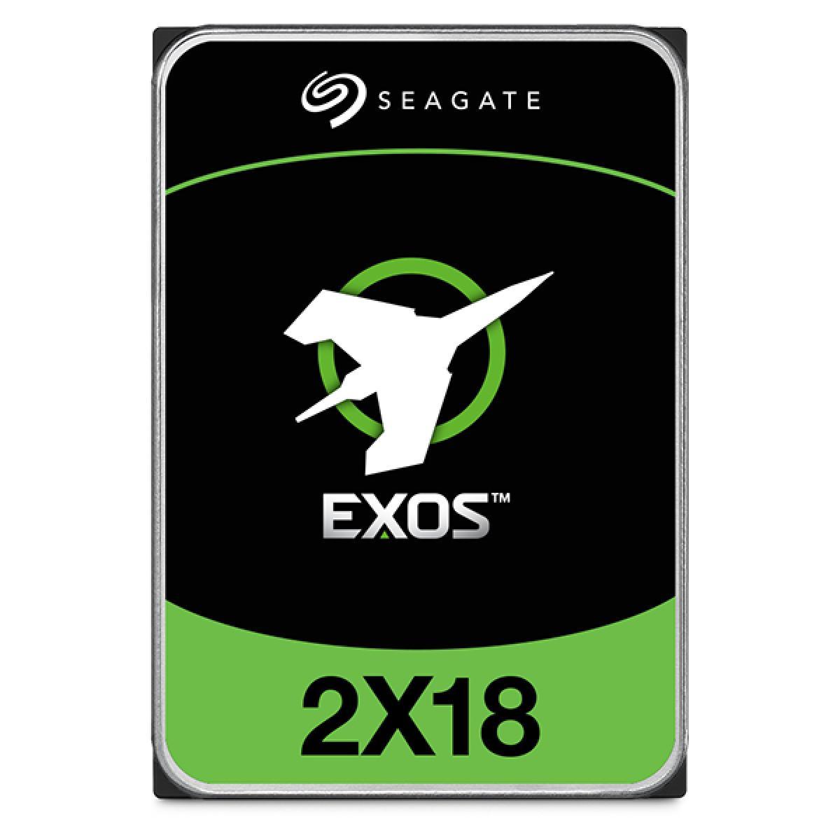 Seagate EXOS 2X18 internal hard drive 18 TB 7200 RPM 256 MB 3.5" SAS | JAR Computers Seagate EXOS 2X18 internal hard drive 18 TB 7200 RPM 256 MB 3.5" SAS