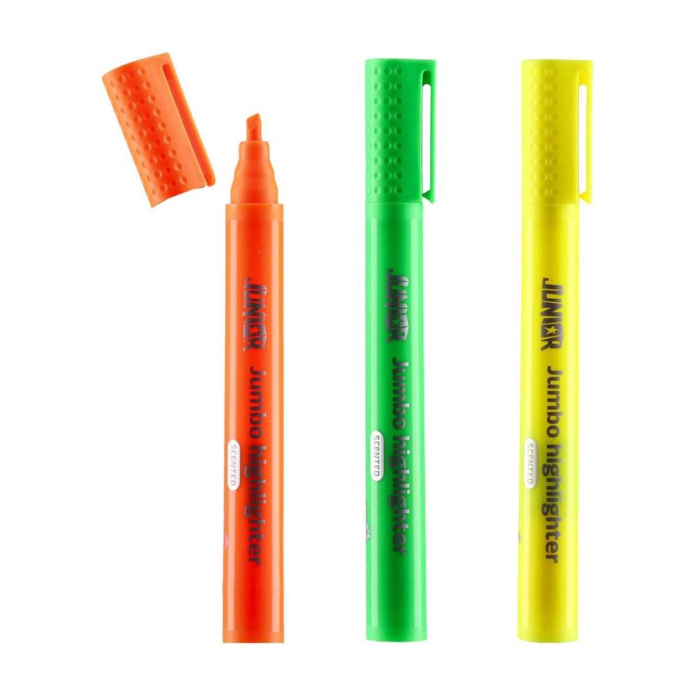 Текст маркер Junior Smoothie, джъмбо, ароматизиран, асорти