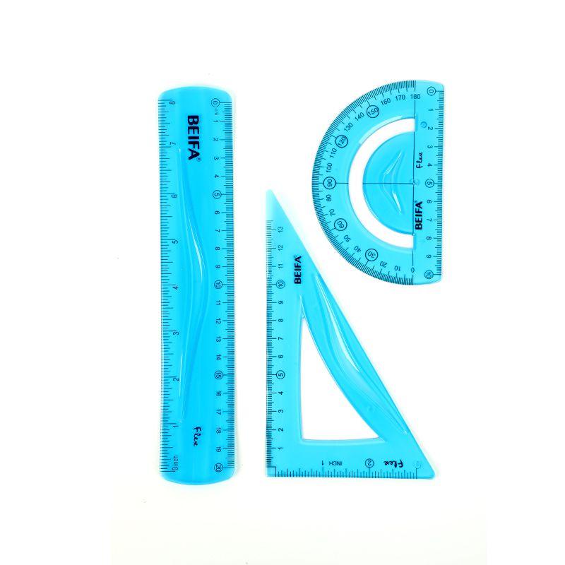 Beifa Чертожен комплект Flexible, гъвкав, 3 части, 20 cm
