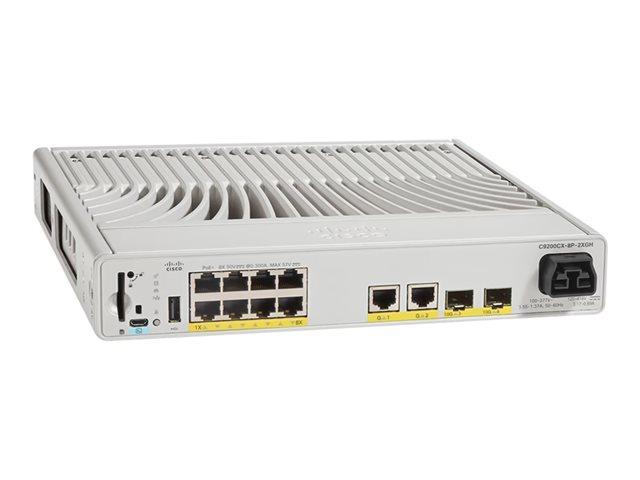 CISCO Catalyst 9000 Compact Switch 8 port PoE+ 240W HVDC Ess