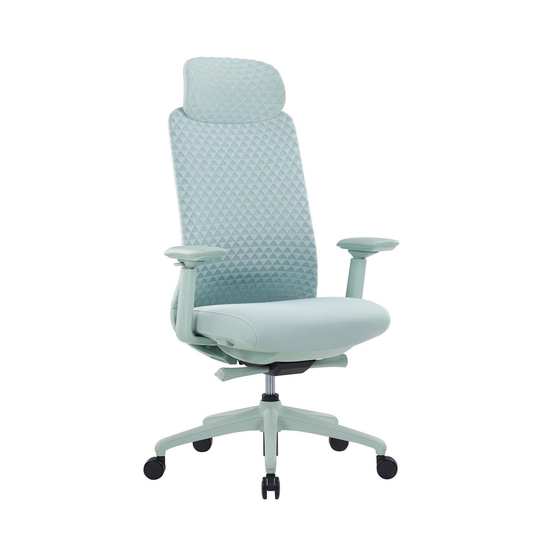 Ергономичен стол RFG Style HB, дамаска, до 130 kg, мента | JAR Computers Ергономичен стол RFG Style HB, дамаска, до 130 kg, мента