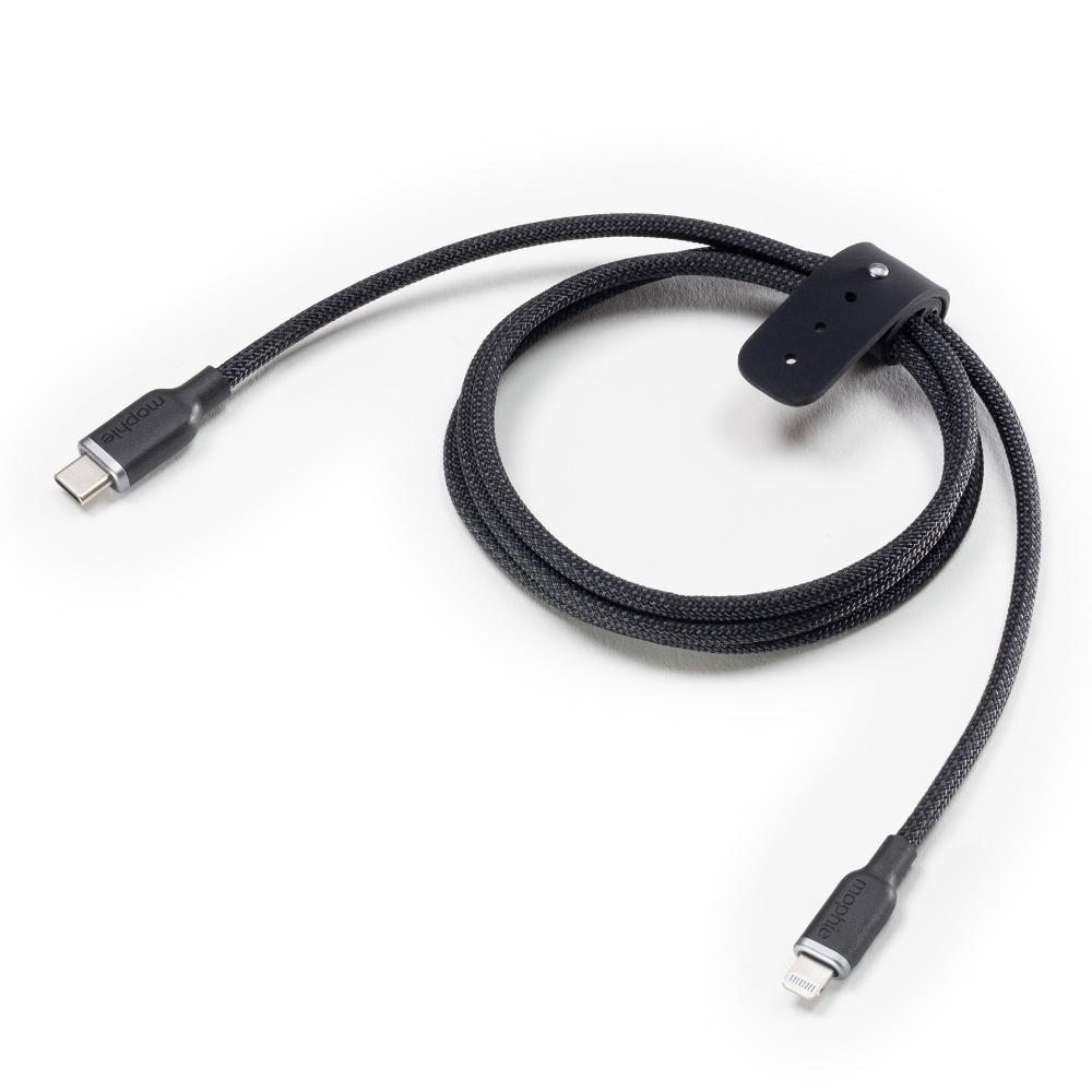 Кабел Mophie chargestream USB-C to Lightning cable 1 meter-White | JAR Computers Кабел Mophie chargestream USB-C to Lightning cable 1 meter-White