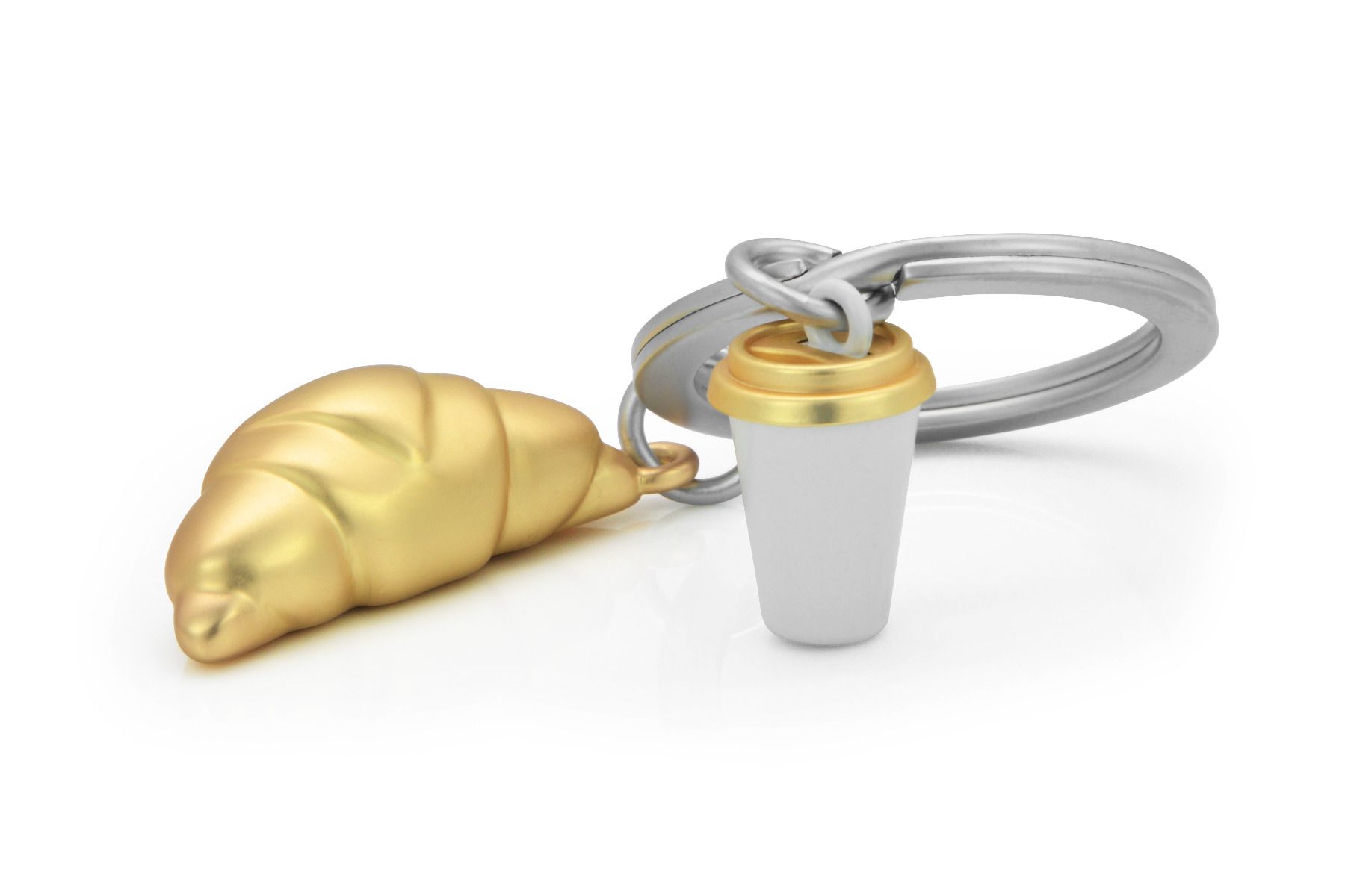 Ключодържател Metalmorphose, Croissant & Coffee Cup