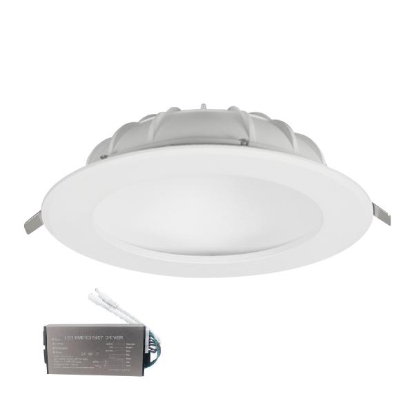 LED ЛУНА С ИНДИРЕКТНА СВЕТЛИНА 12W 230V 4000К Ø150mm+АВАРИЕН БЛОК