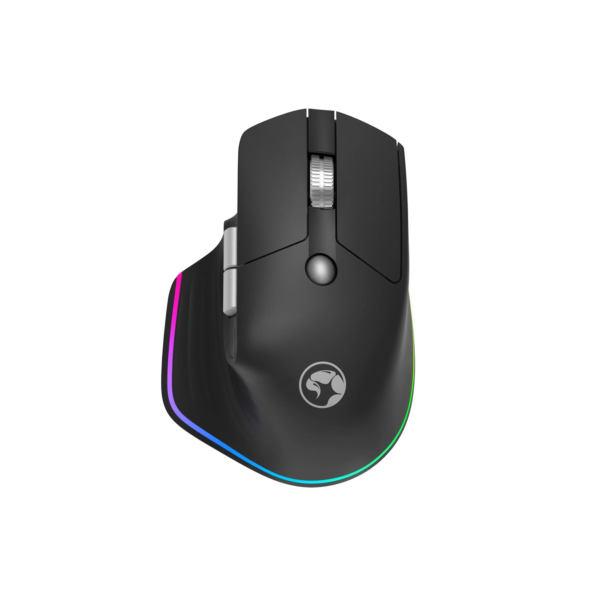 Marvo безжична геймърска мишка Wireless Gaming Mouse Duke 55 G803 BK - 4000dpi, 2.4G, Bluetooth | JAR Computers Marvo безжична геймърска мишка Wireless Gaming Mouse Duke 55 G803 BK - 4000dpi, 2.4G, Bluetooth