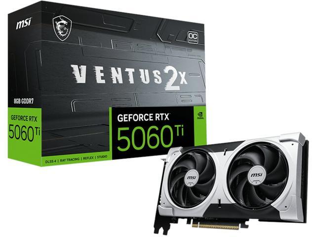 MSI GeForce RTX 5060 Ti 16G VENTUS 2X OC PLUS