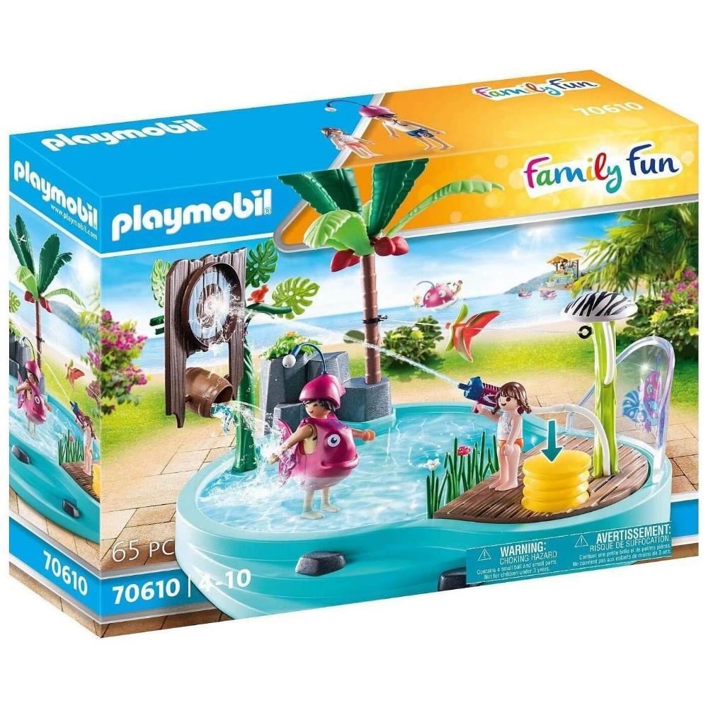 Playmobil Family Fun Small Pool with Water Sprayer για 4-10 ετών (70610) (PLY70610) | JAR Computers Playmobil Family Fun Small Pool with Water Sprayer για 4-10 ετών (70610) (PLY70610)