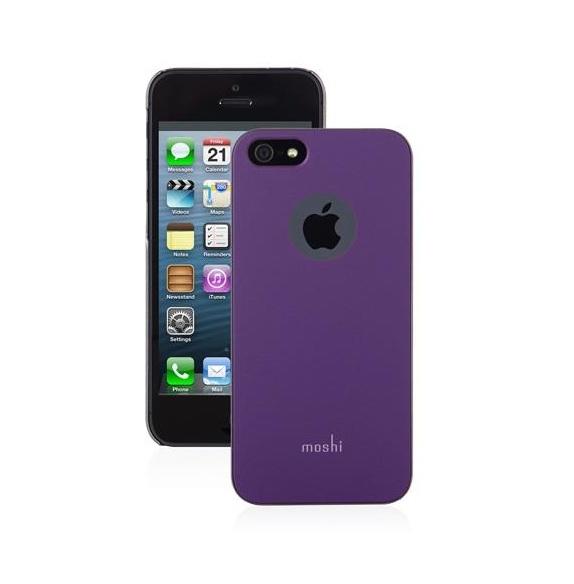 Поликарбонатов кейс за iPhone 5, iPhone 5S, iPhone SE - Moshi iGlaze Snap on (лилав) | JAR Computers Поликарбонатов кейс за iPhone 5, iPhone 5S, iPhone SE - Moshi iGlaze Snap on (лилав)