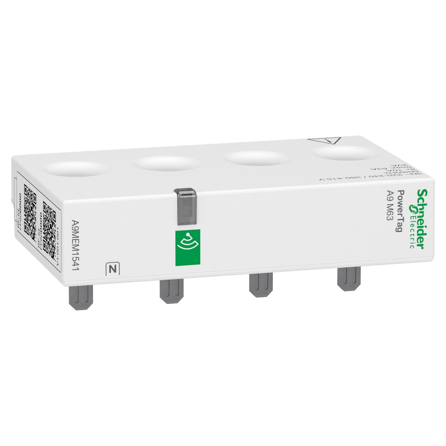 PowerTag - Acti9 Monoconnect - 3P+N - горна позиция - Maximum 63A - енергиен сензор - SCHNEIDER ELECTRIC PowerTag A9MEM1541 | JAR Computers PowerTag - Acti9 Monoconnect - 3P+N - горна позиция - Maximum 63A - енергиен сензор - SCHNEIDER ELECTRIC PowerTag A9MEM1541