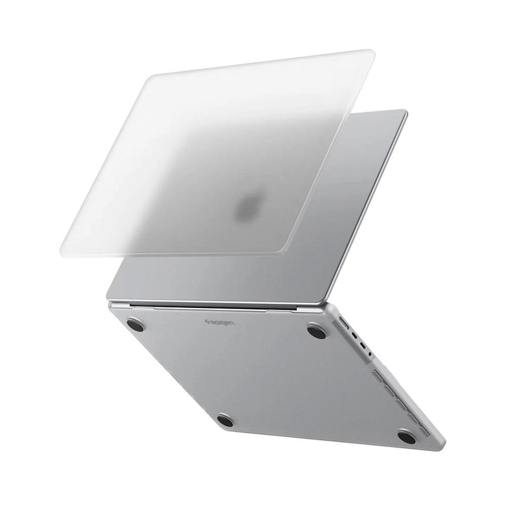 Предпазен поликарбонатов кейс за Macbook Pro 14 (2021-2026) - Spigen Airskin Hardshell Case (прозрачен-мат) | JAR Computers Предпазен поликарбонатов кейс за Macbook Pro 14 (2021-2026) - Spigen Airskin Hardshell Case (прозрачен-мат)